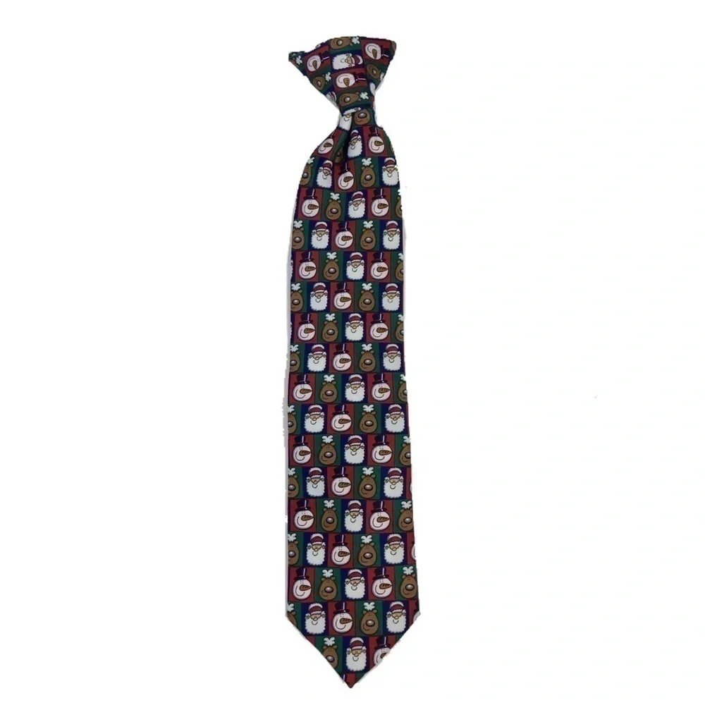 𝅺AMERICAN greetings Christmas Santa children’s tie